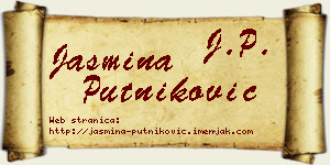 Jasmina Putniković vizit kartica